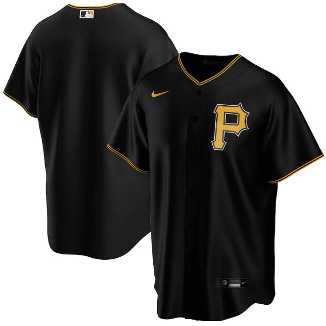 Toddler Pittsburgh Pirates Blank Black Stitched Baseball Jersey